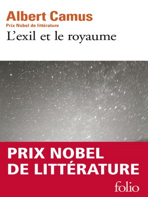 cover image of L'exil et le royaume